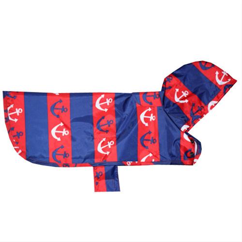 Dog Poncho - Nautical - 2X-Small