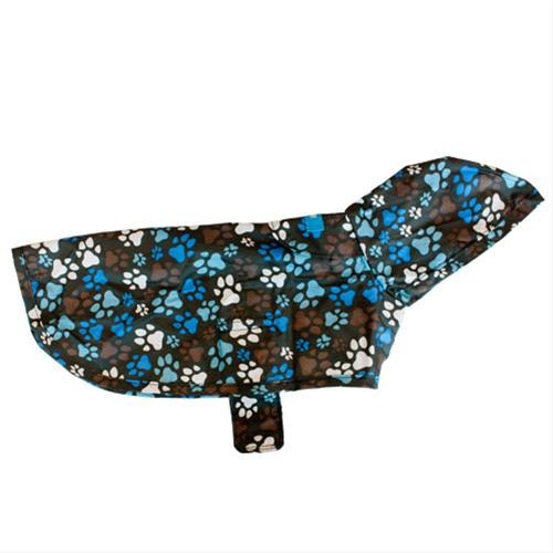 Dog Poncho - Brown Paws
