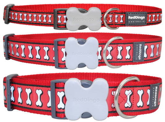25mm Reflective Dog Collar x 16"-25"