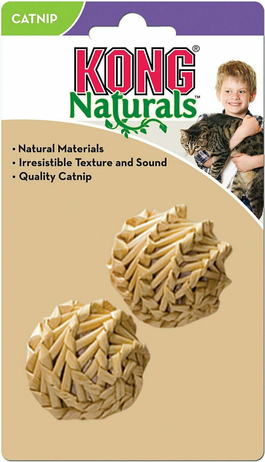 Catnip Straw Ball - 2 pack