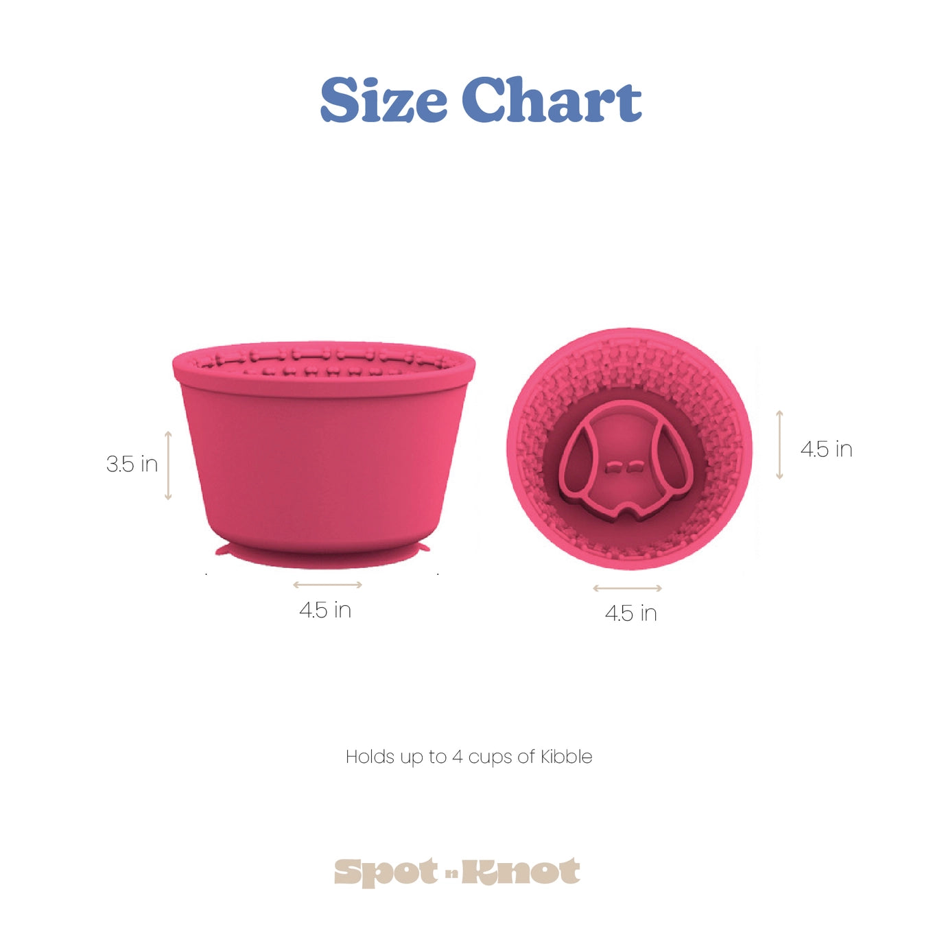 Dog & Cat Slow-Eat Bowl - Lick Bowl - 2 Colors