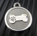 Stainless Steel Pet ID Tag, Small Bone Thumbnail