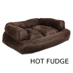 Overstuffed Dog Sofa Bed Thumbnail