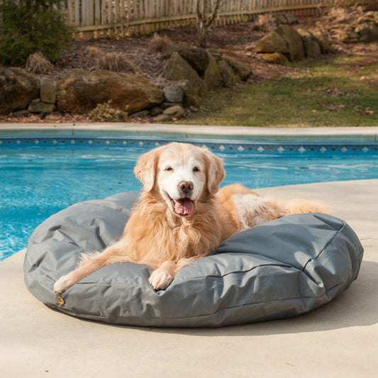 Round Waterproof Dog Bed