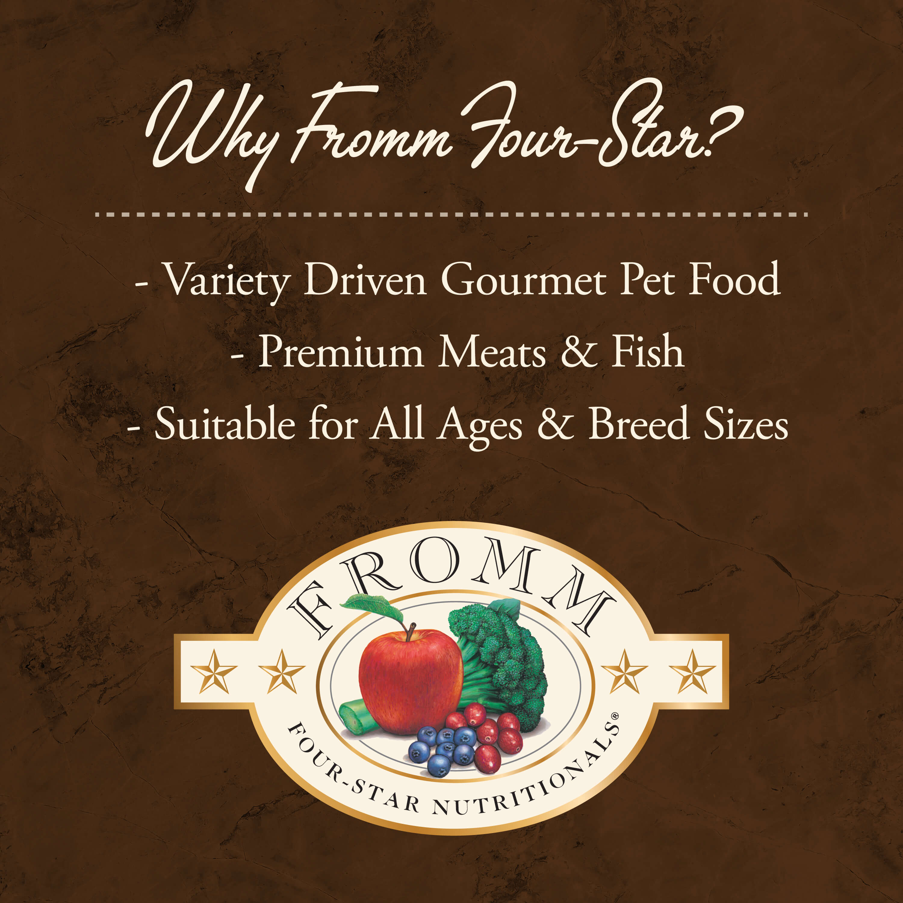 Fromm Dry Dog Food - 4 Star Whitefish & Potato