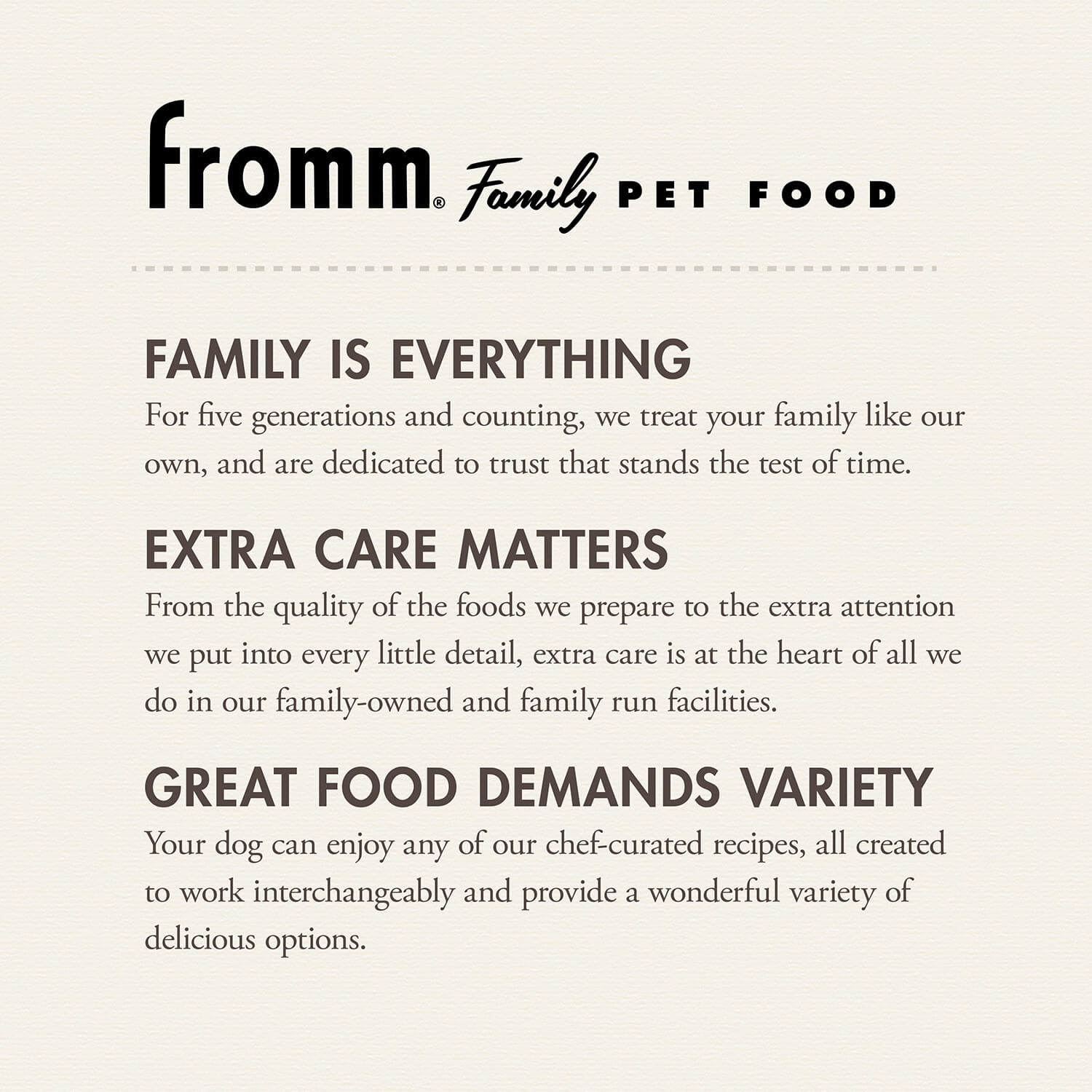 Fromm Dry Dog Food – Chicken au Frommage