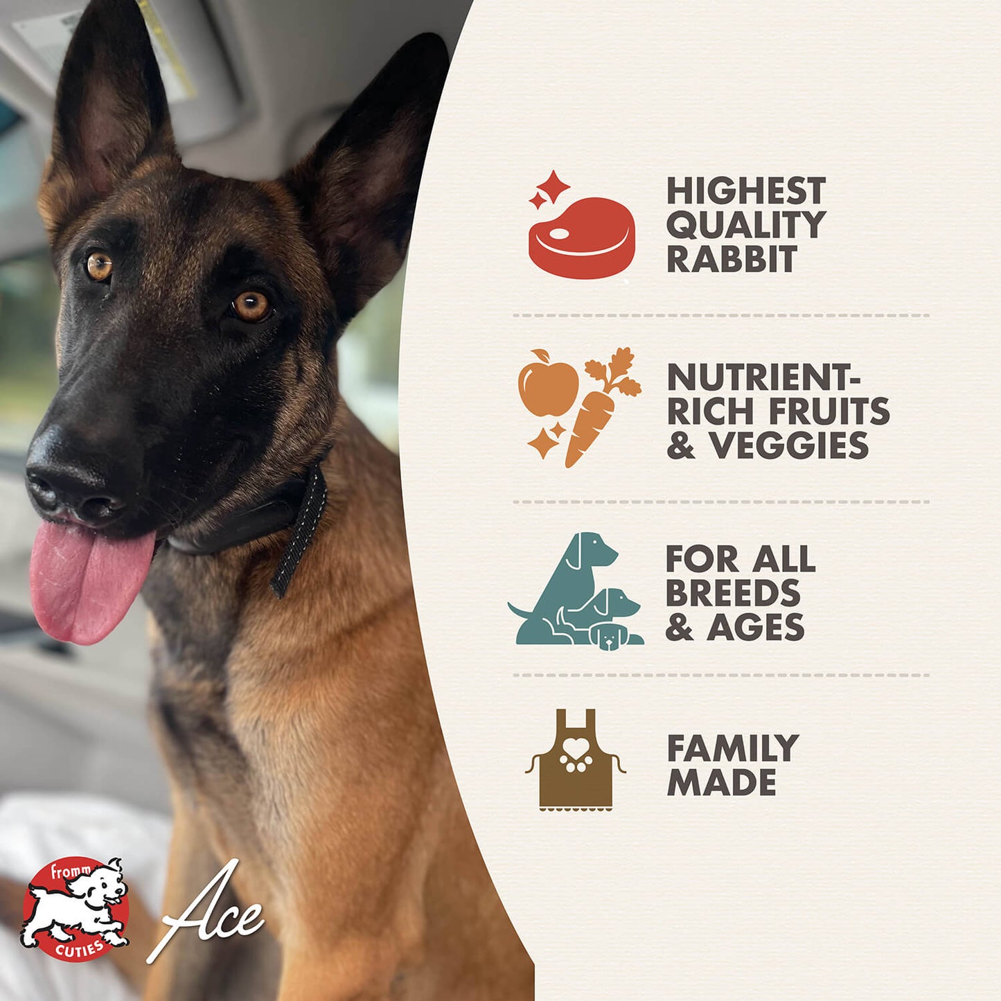 Fromm Dry Dog Food - 4 Star Hasen Duckenpfeffer