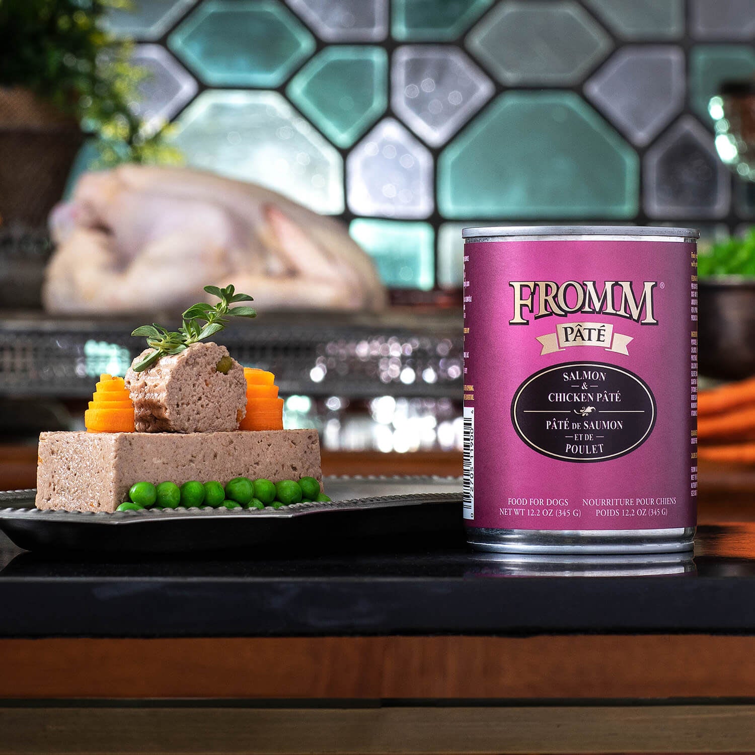 Fromm Wet Dog Food - Grain Free Salmon & Chicken - 12oz