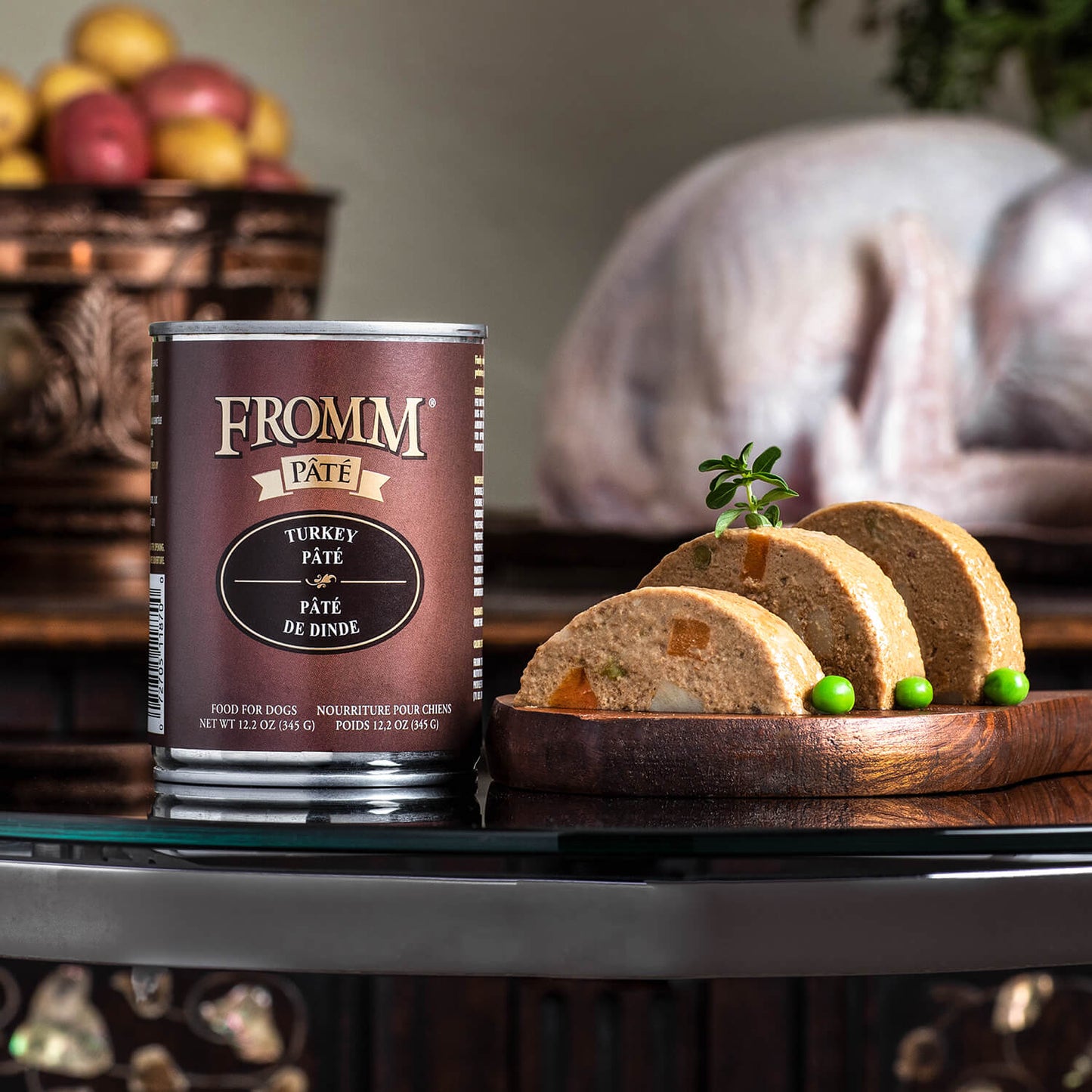 Fromm Wet Dog Food - Turkey Pate - 12oz