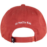Red Baseball Hat, Back, Nerd Style Thumbnail