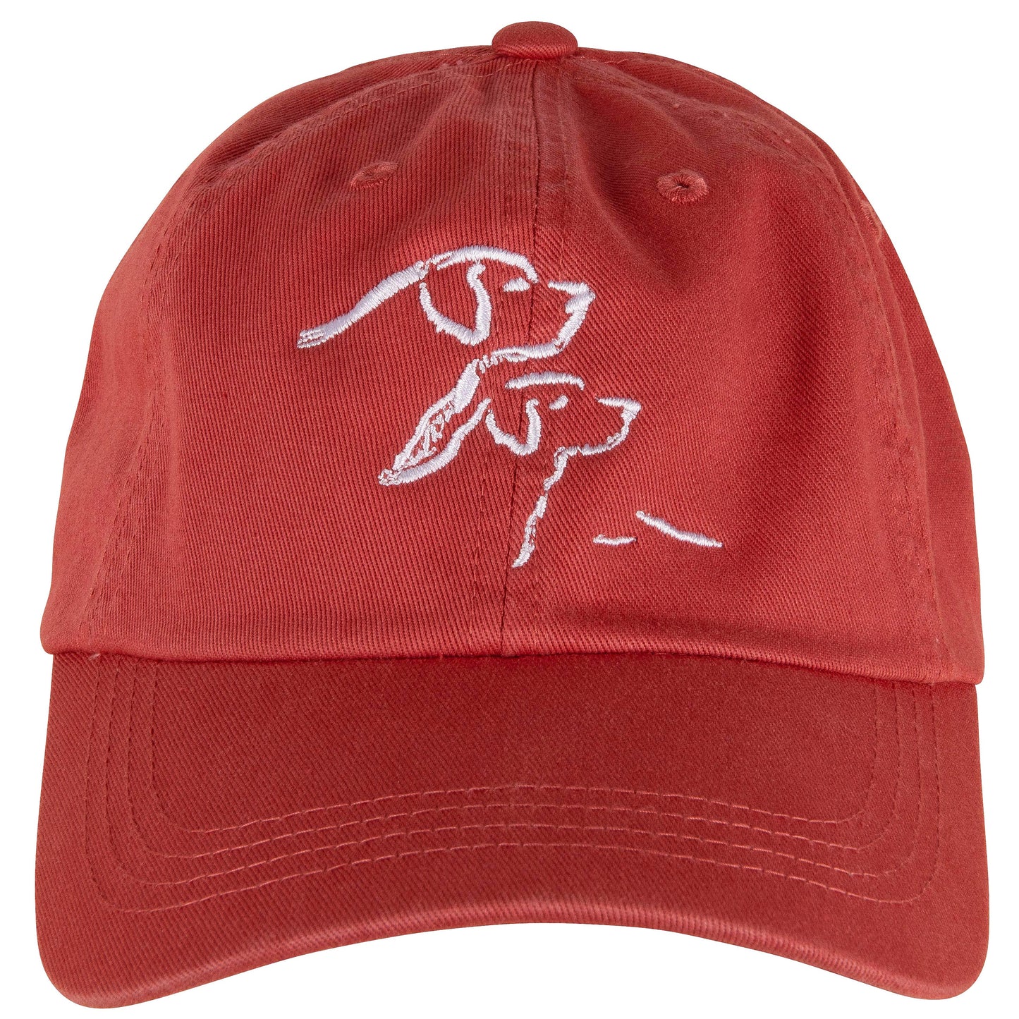 Red Baseball Hat, Front