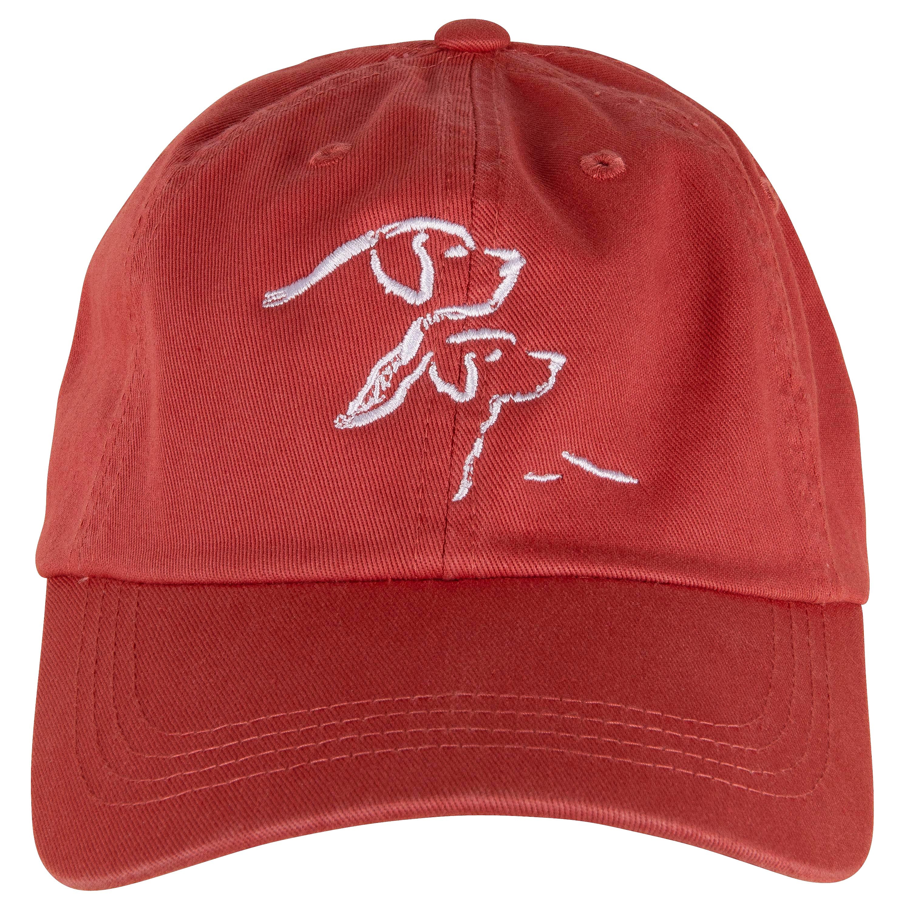 Red Baseball Hat, Front