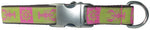 1” Ribbon Dog Collar – Lobster, Pink Thumbnail