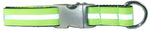 Lime Green Reflective Dog Collar Thumbnail