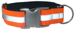 Blaze Orange Reflective Dog Collar Thumbnail