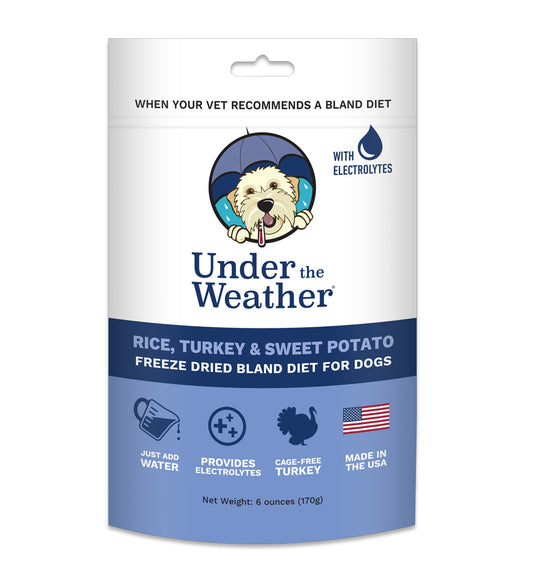Under the Weather Bland Dog Food - Turkey & Swt. Potato - 6oz