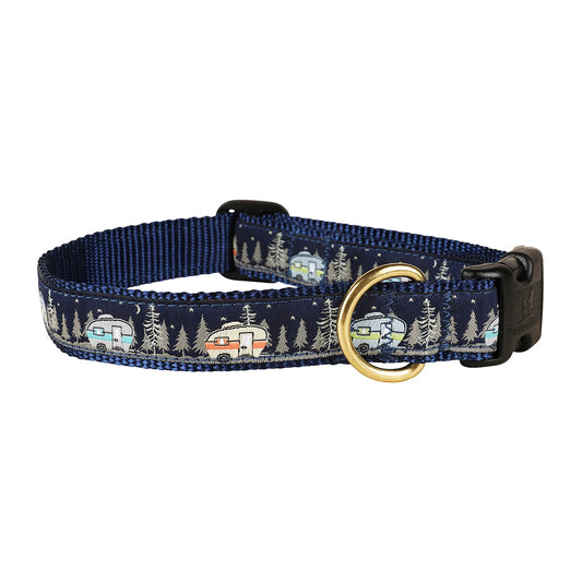 1” Ribbon Dog Collar – Vintage Campers