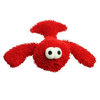 Stuffed Dog Toy - Microfiber Lobster