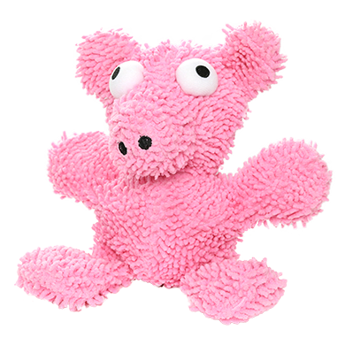 Stuffed Dog Toy - Microfiber Pig