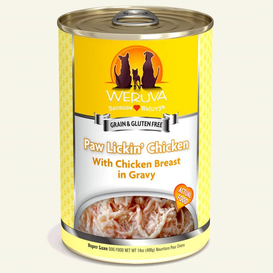 Weruva Wet Dog Food - Paw Lickin' Chicken - 14oz