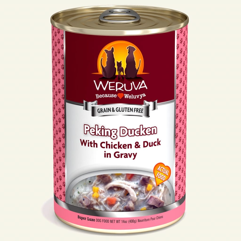 Weruva Wet Dog Food - Peking Ducken - 14oz