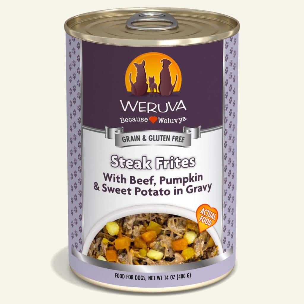 Weruva Wet Dog Food - Steak Frites - 14oz