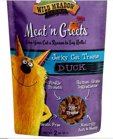 Meat 'n Greets Soft Cat Treats - 2oz