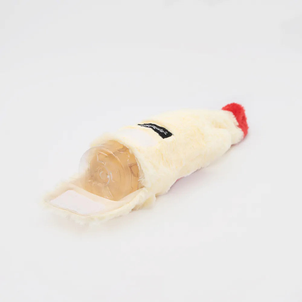 Dog Chew Toy - Bottle - Elf Nog