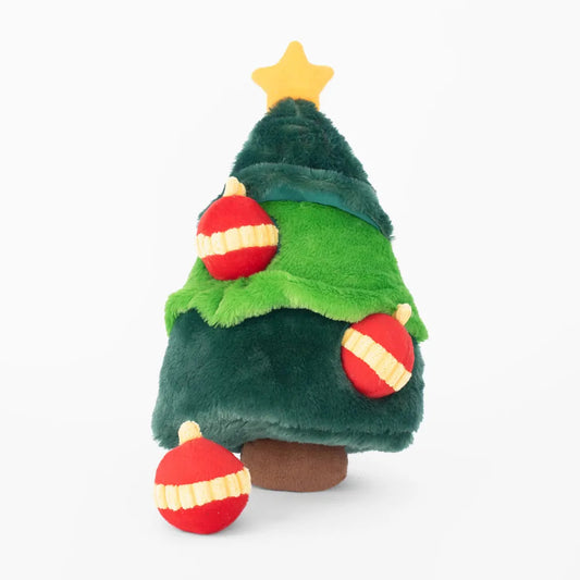 Stuffed Dog Toy - Burrow - Christmas Tree