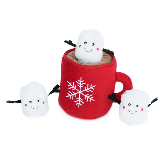 Stuffed Dog Toy - Burrow - Hot Cocoa