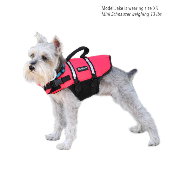 Dog Life Jacket - Red