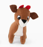 Stuffed Dog Toy - Mini Reindeer Thumbnail