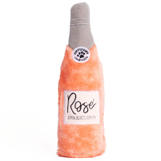 Dog Chew Toy - Bottle - Rose Wine