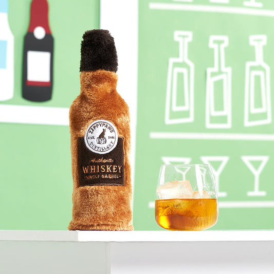 Dog Chew Toy - Bottle - Whiskey